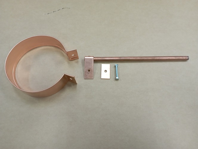 Кронштейн для крепления трубы Ø100-140